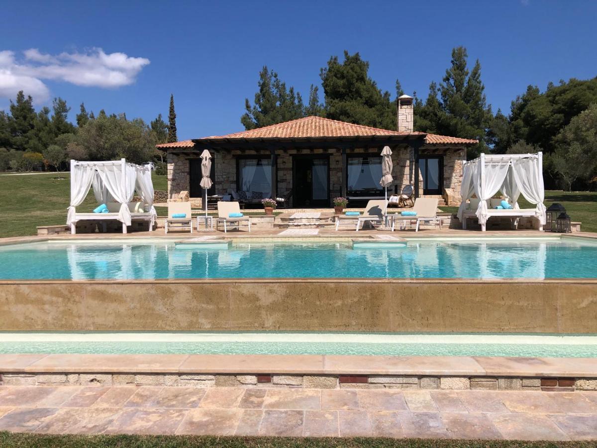 Sithonian Blue Royal Villa Nikiti (Sithonia) Exterior foto