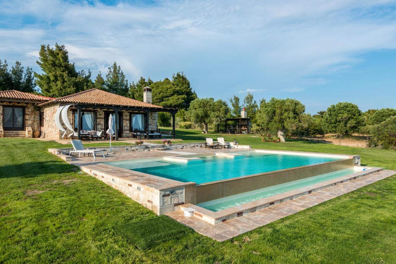 Sithonian Blue Royal Villa Nikiti (Sithonia) Exterior foto