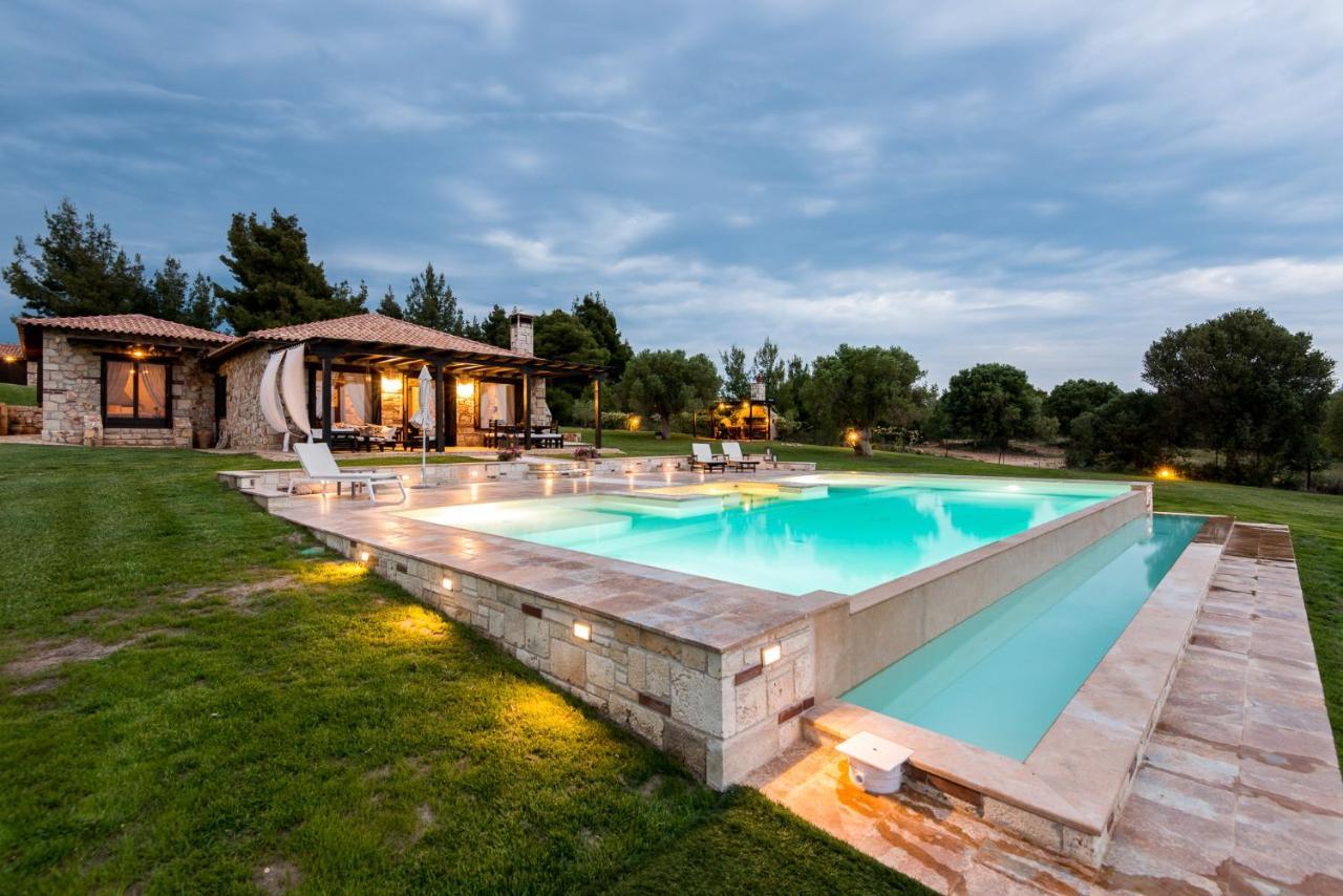 Sithonian Blue Royal Villa Nikiti (Sithonia) Exterior foto