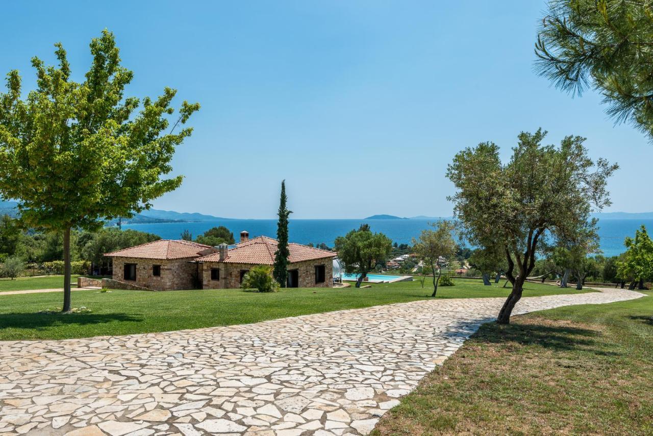 Sithonian Blue Royal Villa Nikiti (Sithonia) Exterior foto