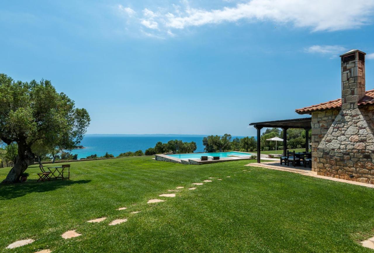 Sithonian Blue Royal Villa Nikiti (Sithonia) Exterior foto